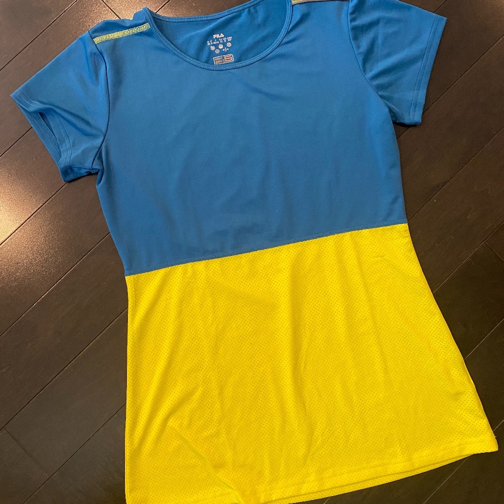 Fila Colourblock Activewear T-Shirt